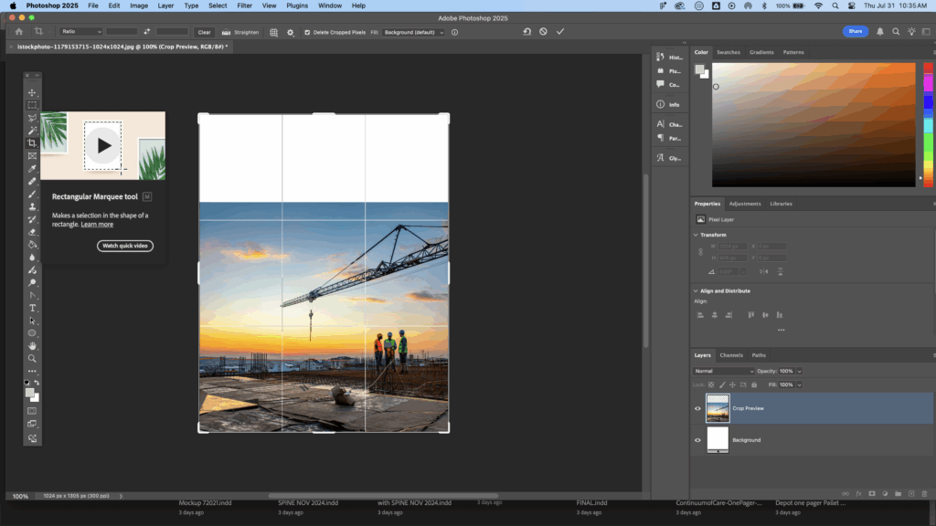 Use Crop Tool to open up the sky for more sky.