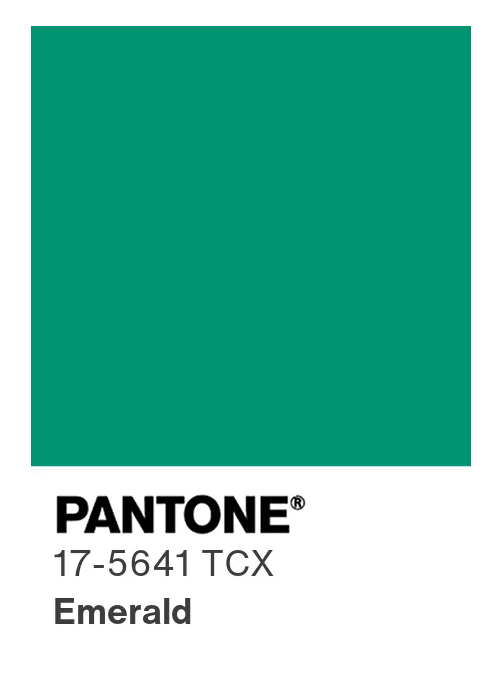 emerald-pantone